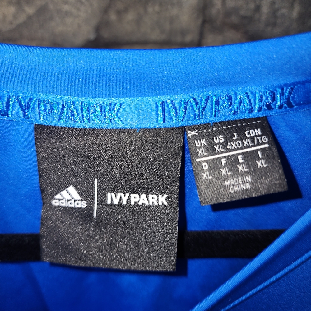 Adidas Blue Tracksuit with Blue Stripes - Picture 4 of 5